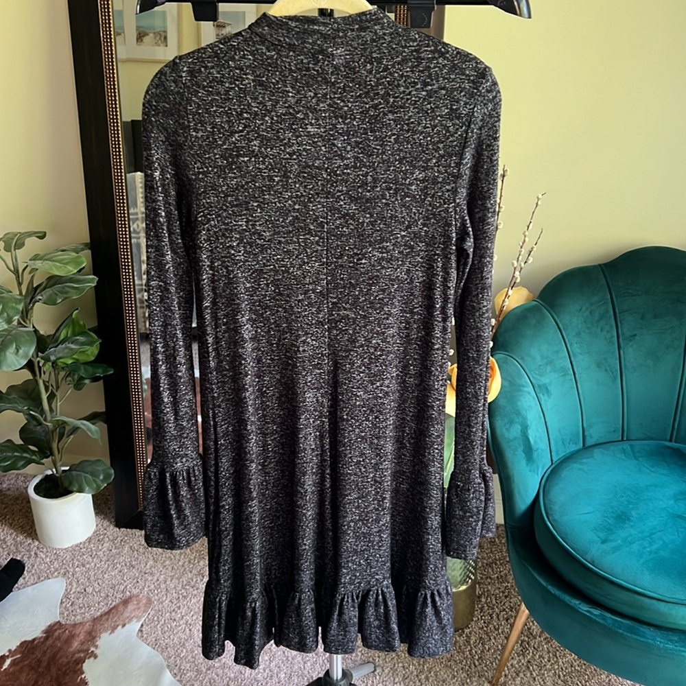 Express Ruffle Sweater Dress - Picture 4 of 4